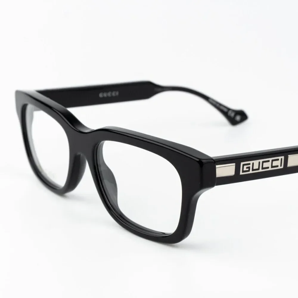 Gucci Women Eyeglasses Black Square GG1731O 001 BRAND NEW